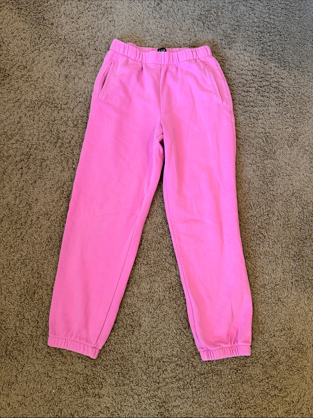 GAP Bright Pink Jogger Sweatpants